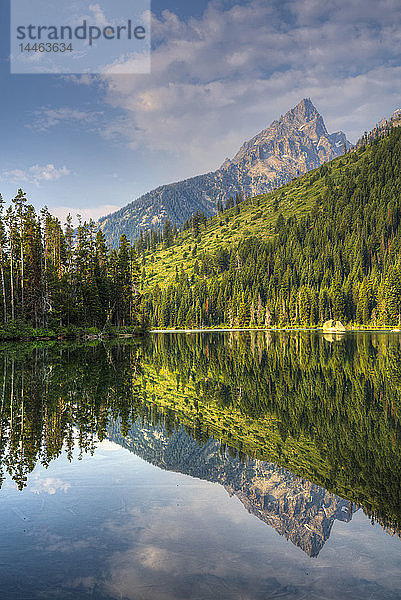 String Lake  Grand Teton National Park  Wyoming  Vereinigte Staaten von Amerika  Nordamerika