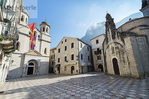 Die Kirchen von St. Nikolaus und St. Lukas in Kotor  Montenegro