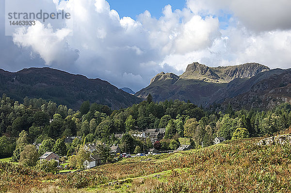 ForeSt. von Langdale Pikes im englischen Lake District National Park  England