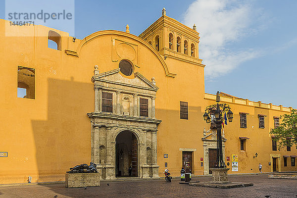 Die Kirche von Santo Domingo  Cartagena  Kolumbien  Südamerika