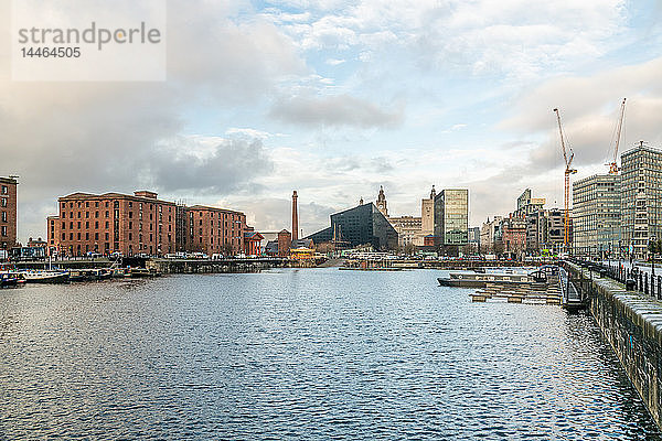 Royal Albert Dock in Liverpool  England