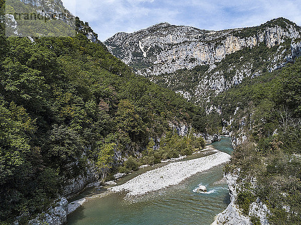Verdon-Schlucht (Canyon du Verdon)  Alpes-de-Haute-Provence  Südfrankreich