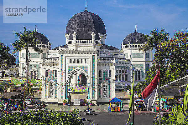 Große Moschee  Medan  Sumatra  Indonesien  Südostasien  Asien