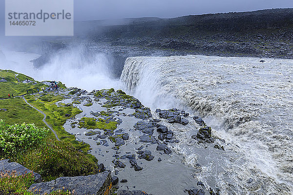 Dettifoss-Wasserfall im Vatnajokull-Nationalpark  Island