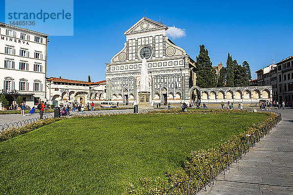 Basilika von Santa Maria Novella  Florenz  Toskana  Italien  Europa