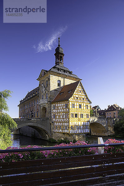 Altes Rathaus  Bamberg  UNESCO-Welterbe  Bayern  Deutschland