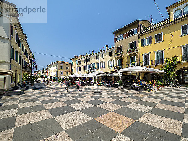 Italien  Veneto  Lazise  Altstadt