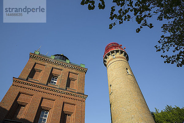 Deutschland  Rügen  Kap Arkona  Kap-Arkona-Leuchtturm und Schinkelturm