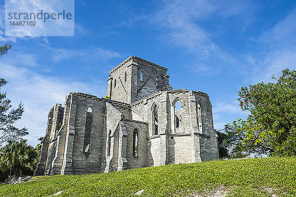 Bermuda  St. George's  unvollendete Kirche