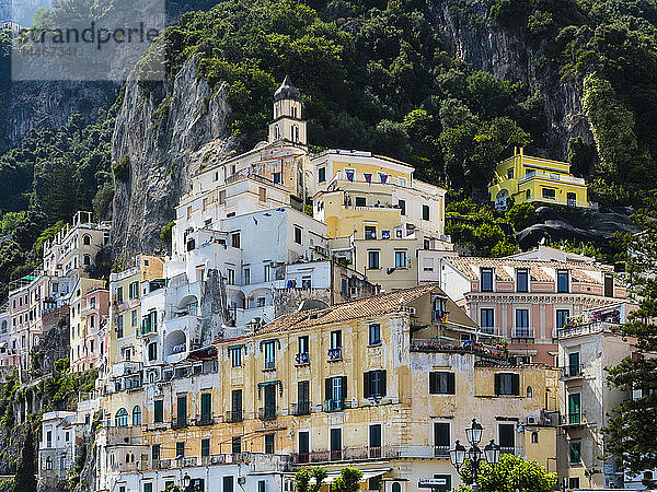 Italien  Amalfi  Blick auf die historische Altstadt