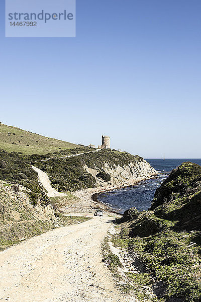 Spanien  Tarifa  Parque natural del Estrecho  Torre de Guadalmesi