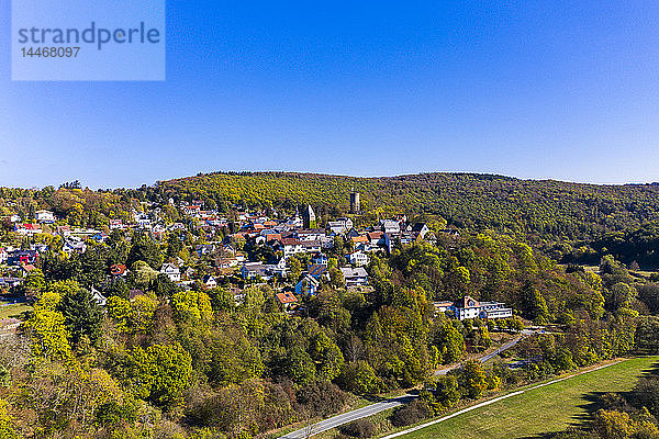 Deutschland  Hessen  Luftbild von Weilrod  Schloss Altweinau