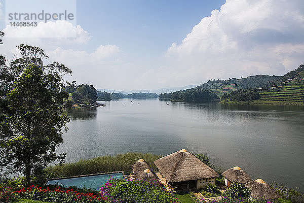 Afrika  Uganda  Bunyonyi-See  Ferienhaus