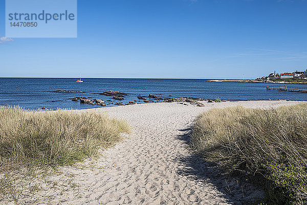 Dänemark  Bornholm  Strand von Sandvig