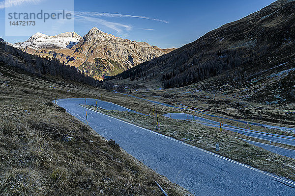 Schweiz  Graubünden  Hinterrheintal  Splügenpass