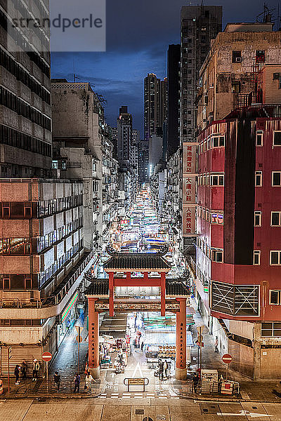 Hongkong  Jordanien  Temple Street Nachtmarkt