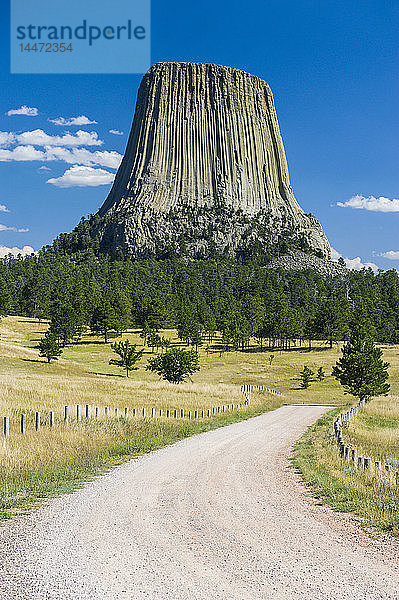 USA  Wyoming  Devils Tower National Monument