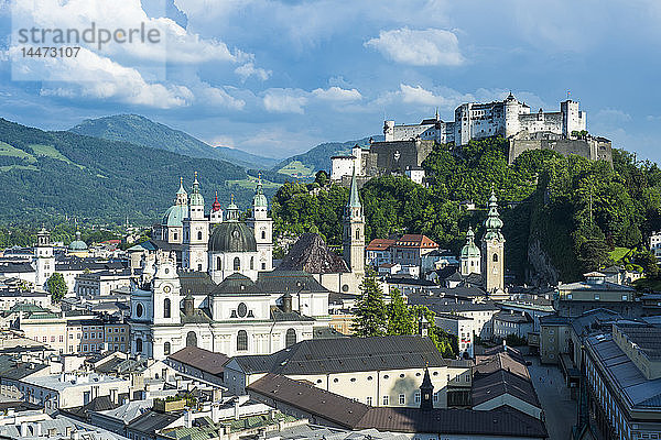Österreich  Bundesland Salzburg  Salzburg  Stadtansicht