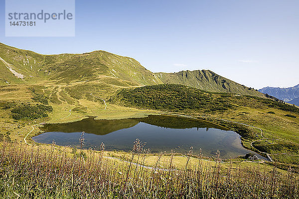 Deutschland  Bayern  Allgäu  Allgäuer Alpen  Fellhorn  Schlappoltsee