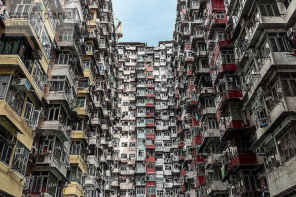 Hongkong  Quarry Bay  Wohnblöcke