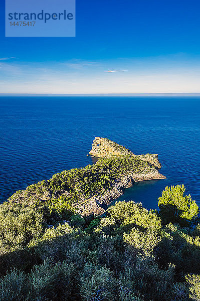 Spanien  Balearen  Mallorca  Küste bei Sa Foradada