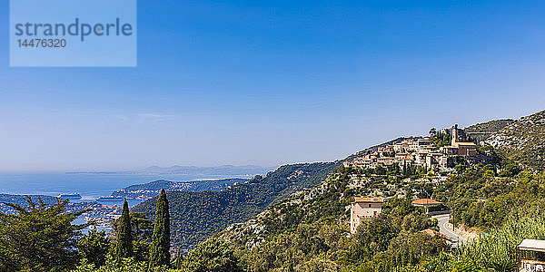 Frankreich  Provence-Alpes-Cote d'Azur  Eze  Bergdorf