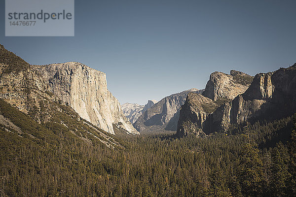 USA  Kalifornien  Yosemite-Nationalpark  Tunnelansicht