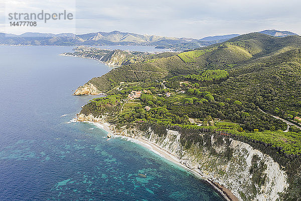 Italien  Insel Elba  Luftaufnahme