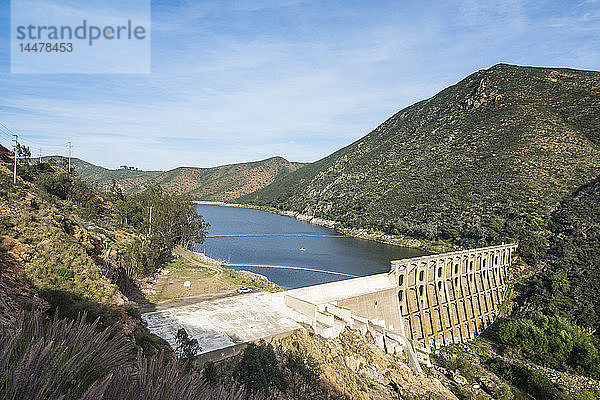 USA  Kalifornien  Escondido  Lake Hodges Damm