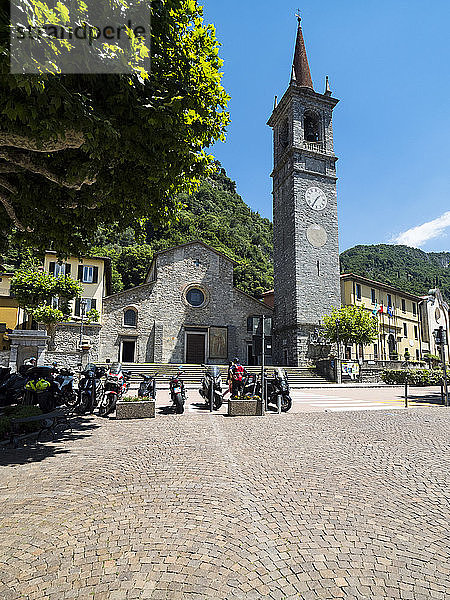 Italien  Lombardei  Varenna  Kirche San Giorgio