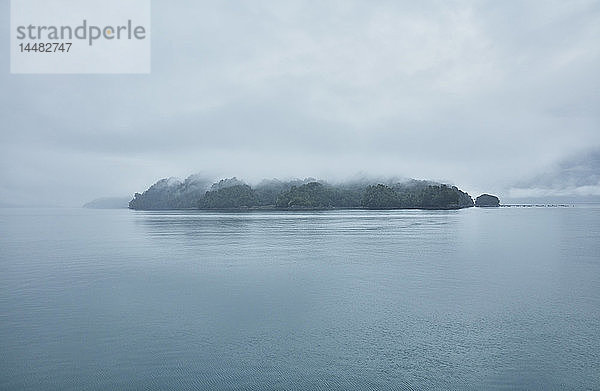 Chile  Hornopiren  Insel im Fjord