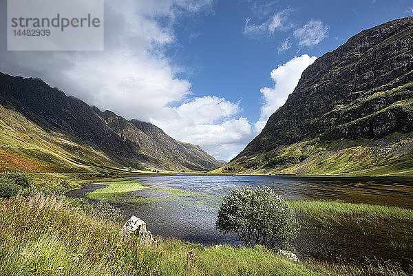 Großbritannien  Schottland  Schottische Highlands  Glen Coe  Loch Achtriochtan