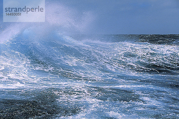 Wellen des Pazifischen Ozeans