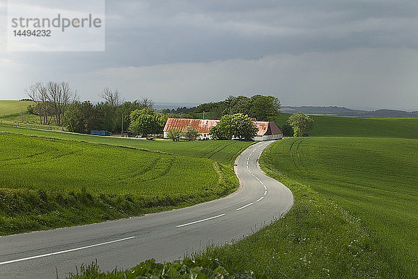 Agrarlandschaft  Jylland  Dänemark.