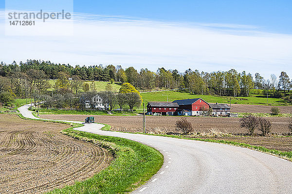 Blick auf die Landstraße