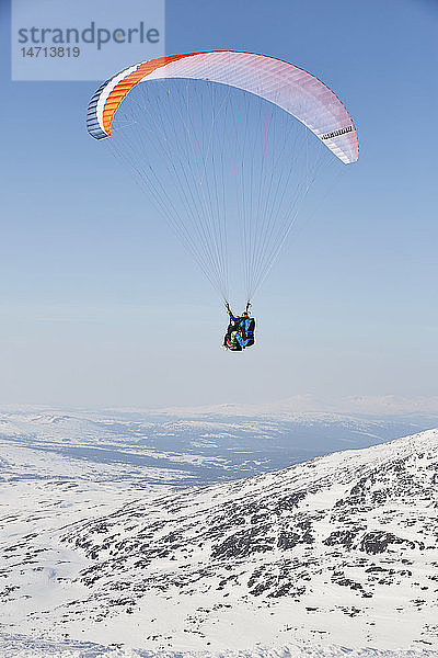 Person Paragliding