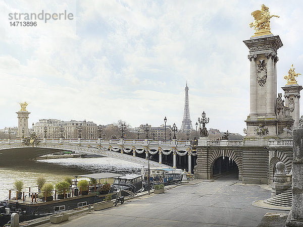 Brücke in Paris  Frankreich