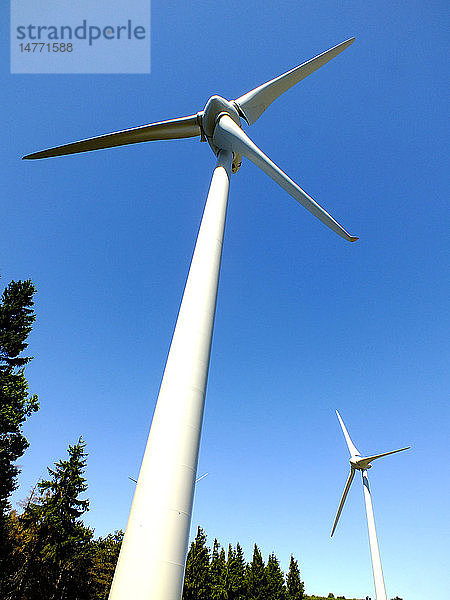 Windkraftanlagen.
