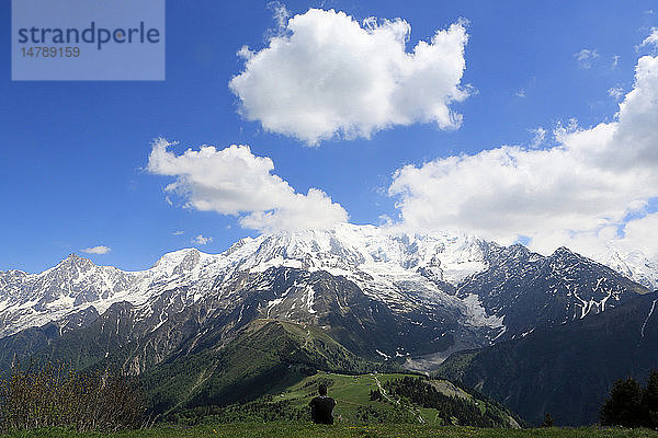 Der Mont Blanc ist der höchste Berg der Alpen und der höchste Gipfel in Europa.