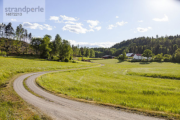 Blick auf die Landstraße