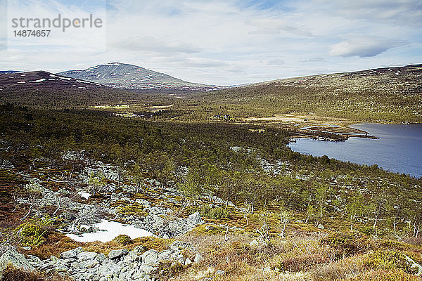 Landschaft mit See