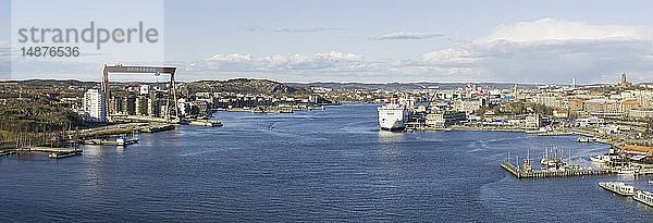 Blick auf den Hafen