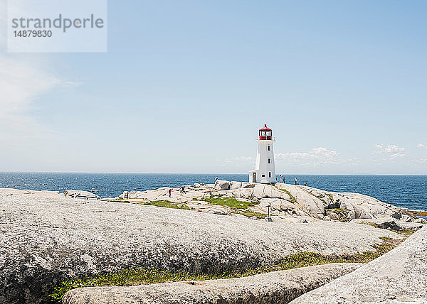 Peggy's Point Leuchtturm  Peggy's Cove  Neuschottland  Kanada