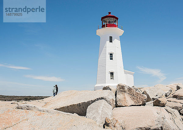 Peggy's Point Leuchtturm  Peggy's Cove  Neuschottland  Kanada