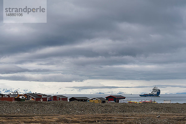 Longyearbyen  Spitzbergen  Svalbard  Norwegen