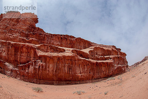 Wüstenlandschaft  Wadi Rum  Jordanien