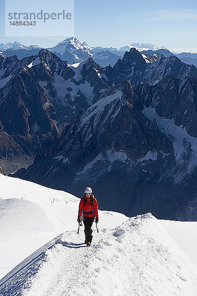 Bergsteiger  Chamonix  Rhône-Alpen  Frankreich