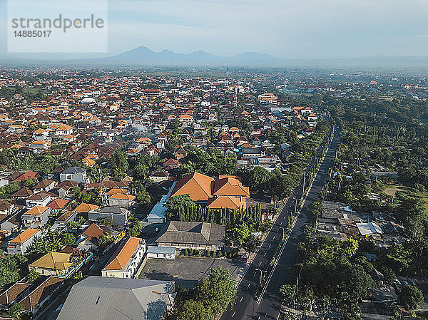 Indonesien  Bali  Luftaufnahme von Sanur