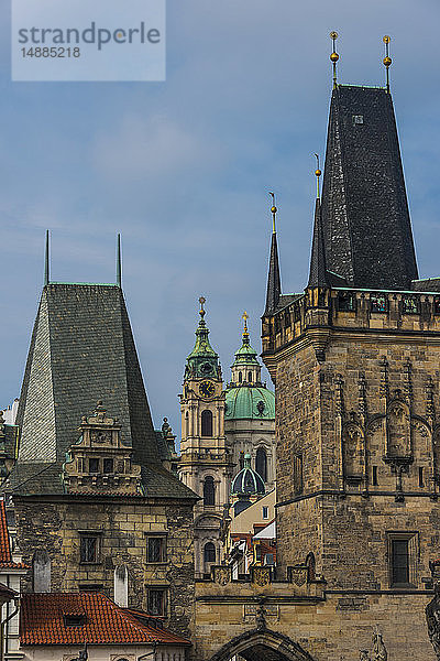 Tschechische Republik  Prag  die Türme der Altstadt