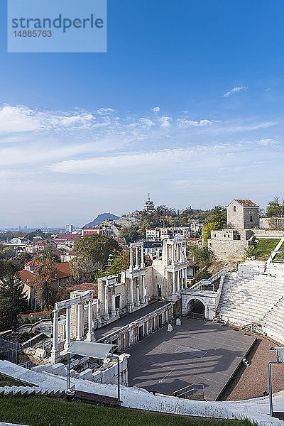 Römisches Theater des antiken Philippopolis  Plovdiv  Bulgarien